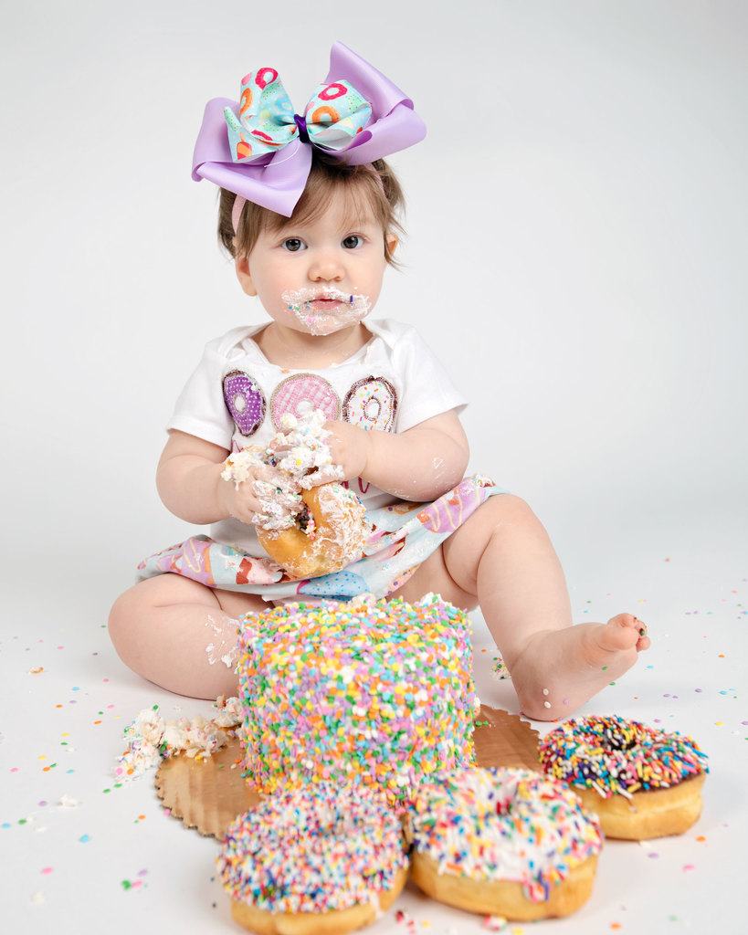 first birthday cake smash photos