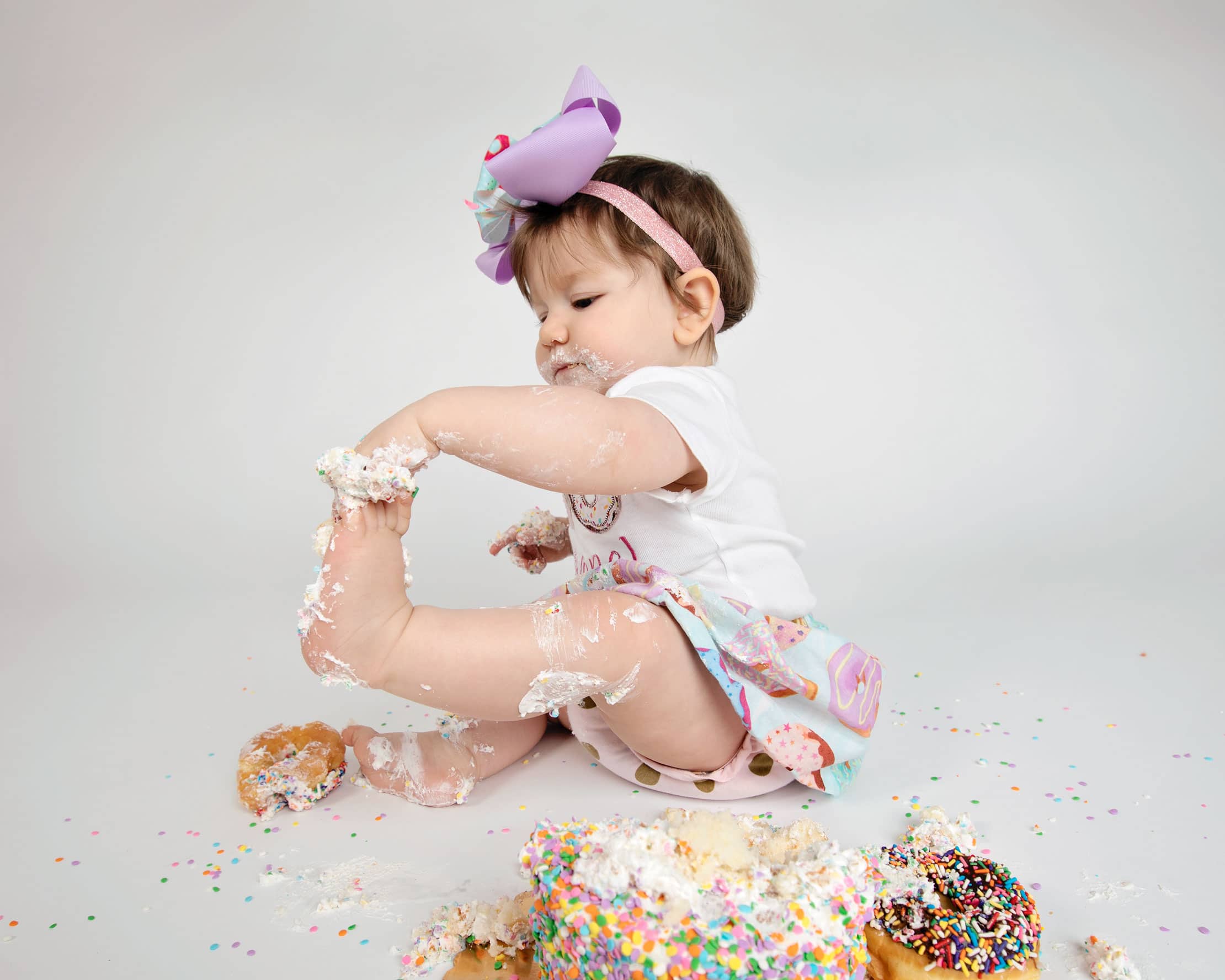 first birthday cake smash photos