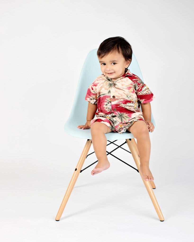 first birthday session in private studio for adorable baby boy