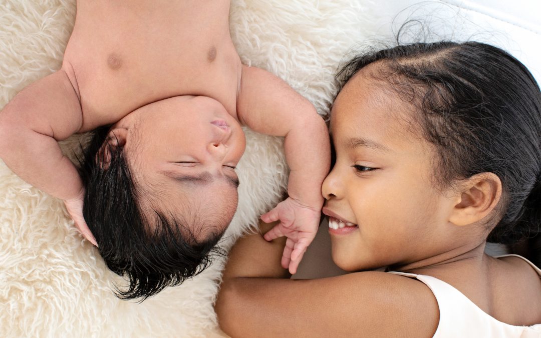 Big Sis and Newborns | Dallas | Newborn Session