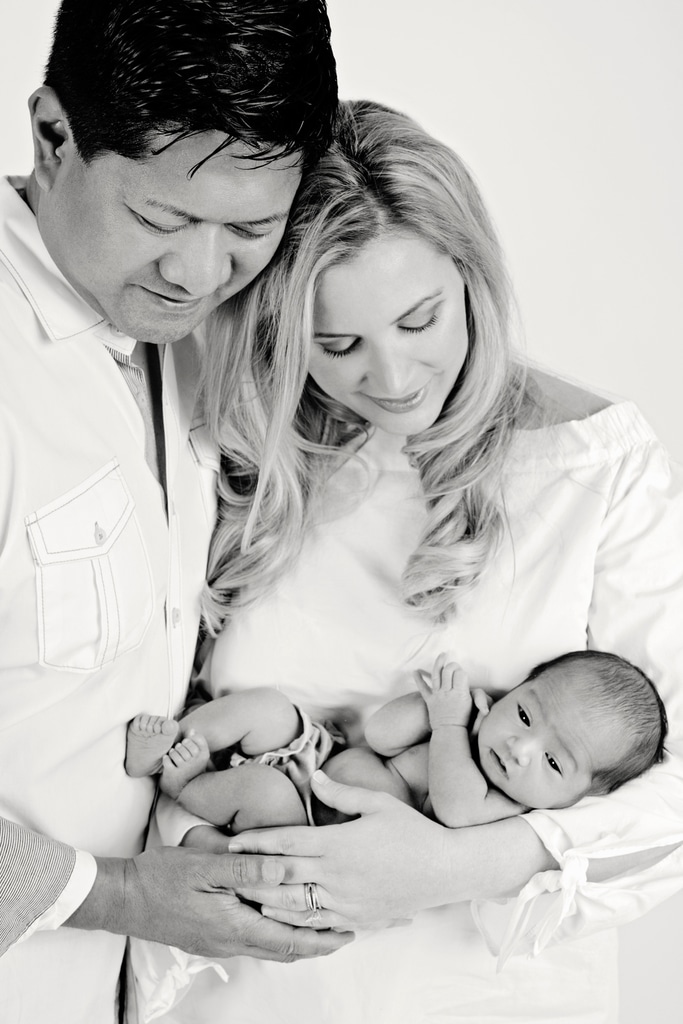 Beautiful baby girl photoshoot in private dallas studio