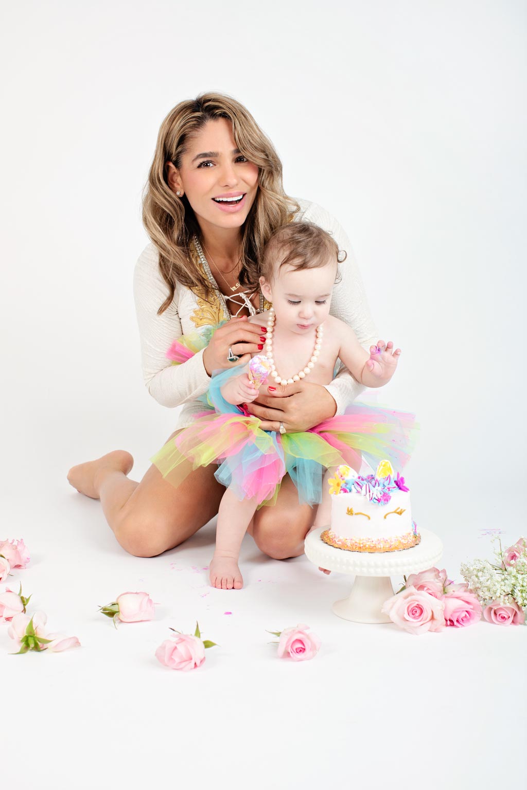 the most adorable first birthday portrait session