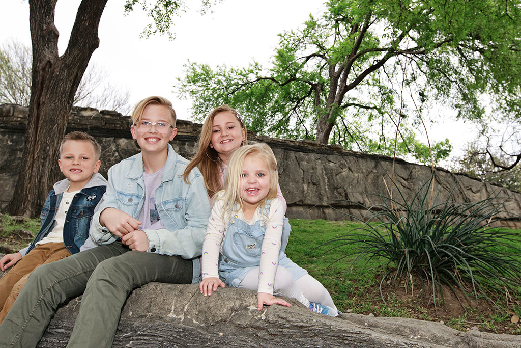 downtown dallas family session