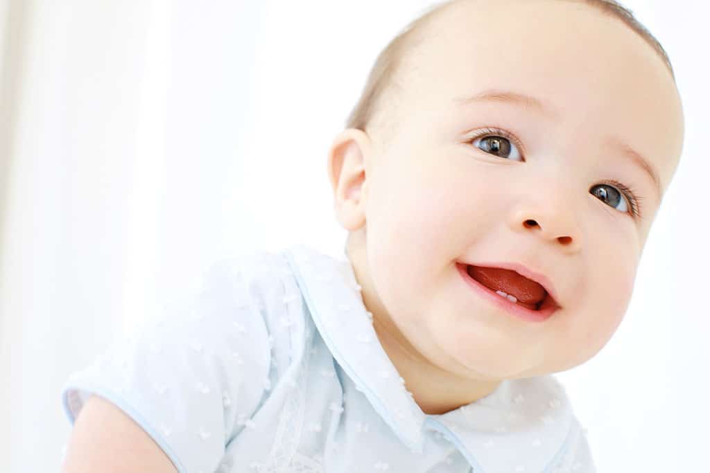 gorgeous photos of the liveliest six-month-old ever in private dallas studio session