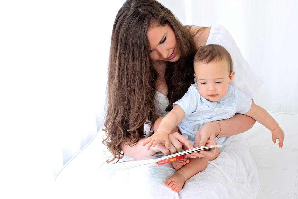 gorgeous photos of the liveliest six-month-old ever in private dallas studio session