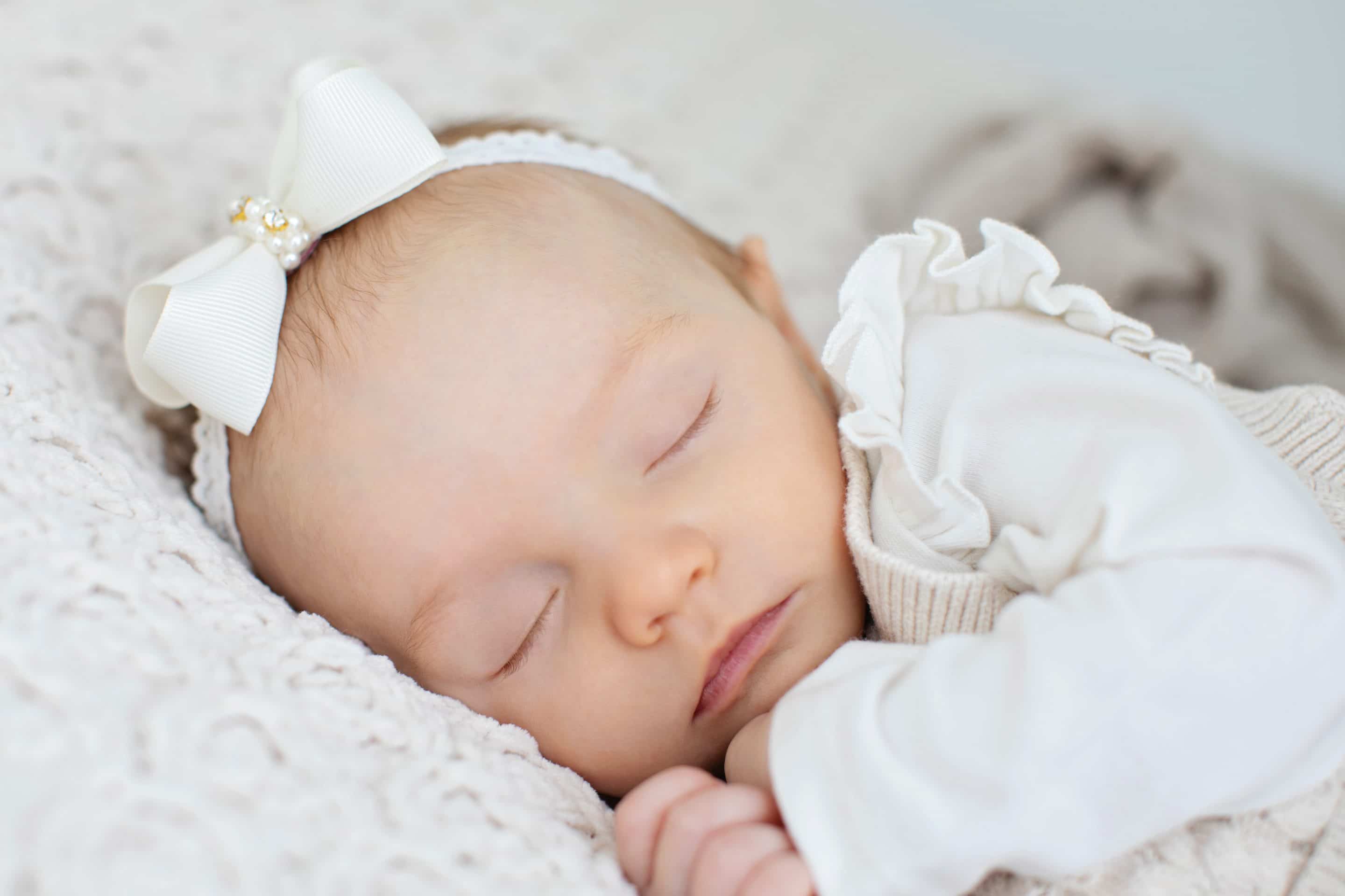 gorgeous newborn baby girl