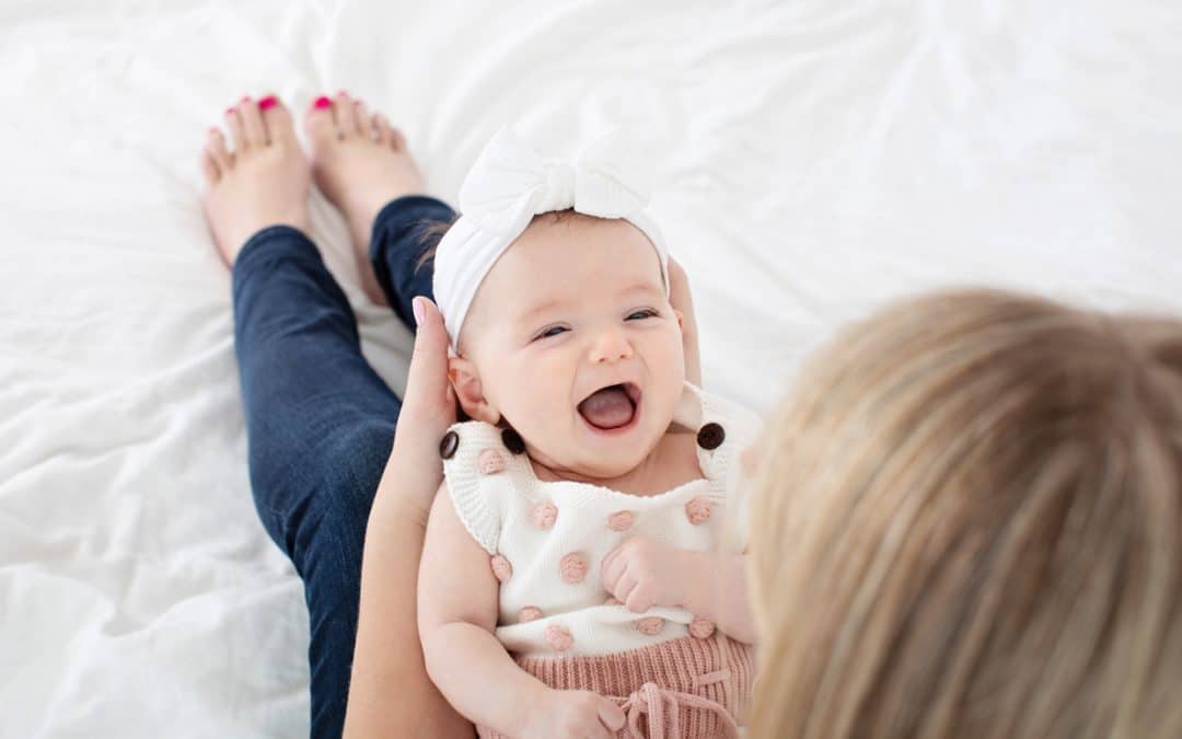 Two-Month-Old Baby in the Studio | Dallas | Newborn