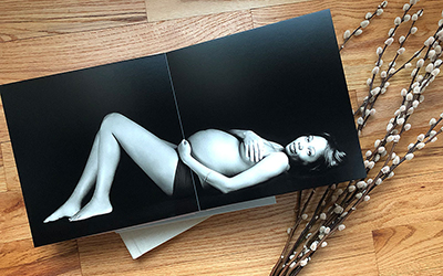 A Book of Memories for Modern Newborn Photography