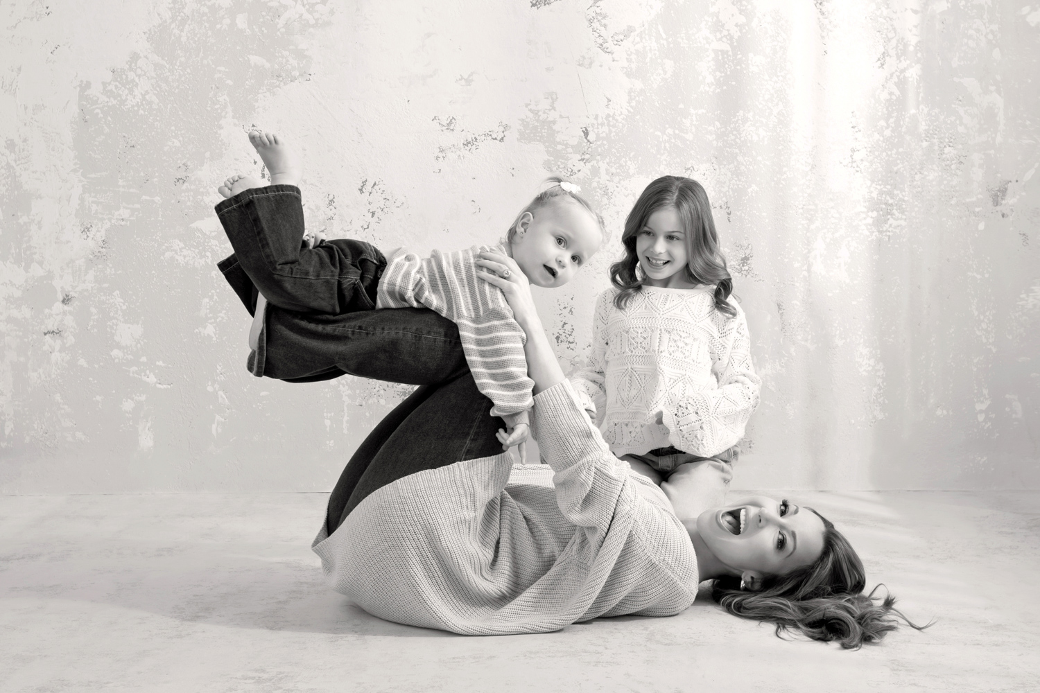 Authentic mom and daughters session Dallas photographer